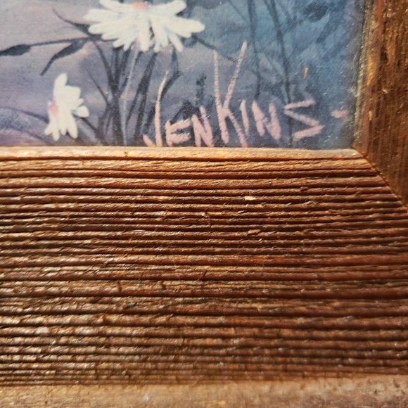 vintage framed woodland print - Picture 5 of 8